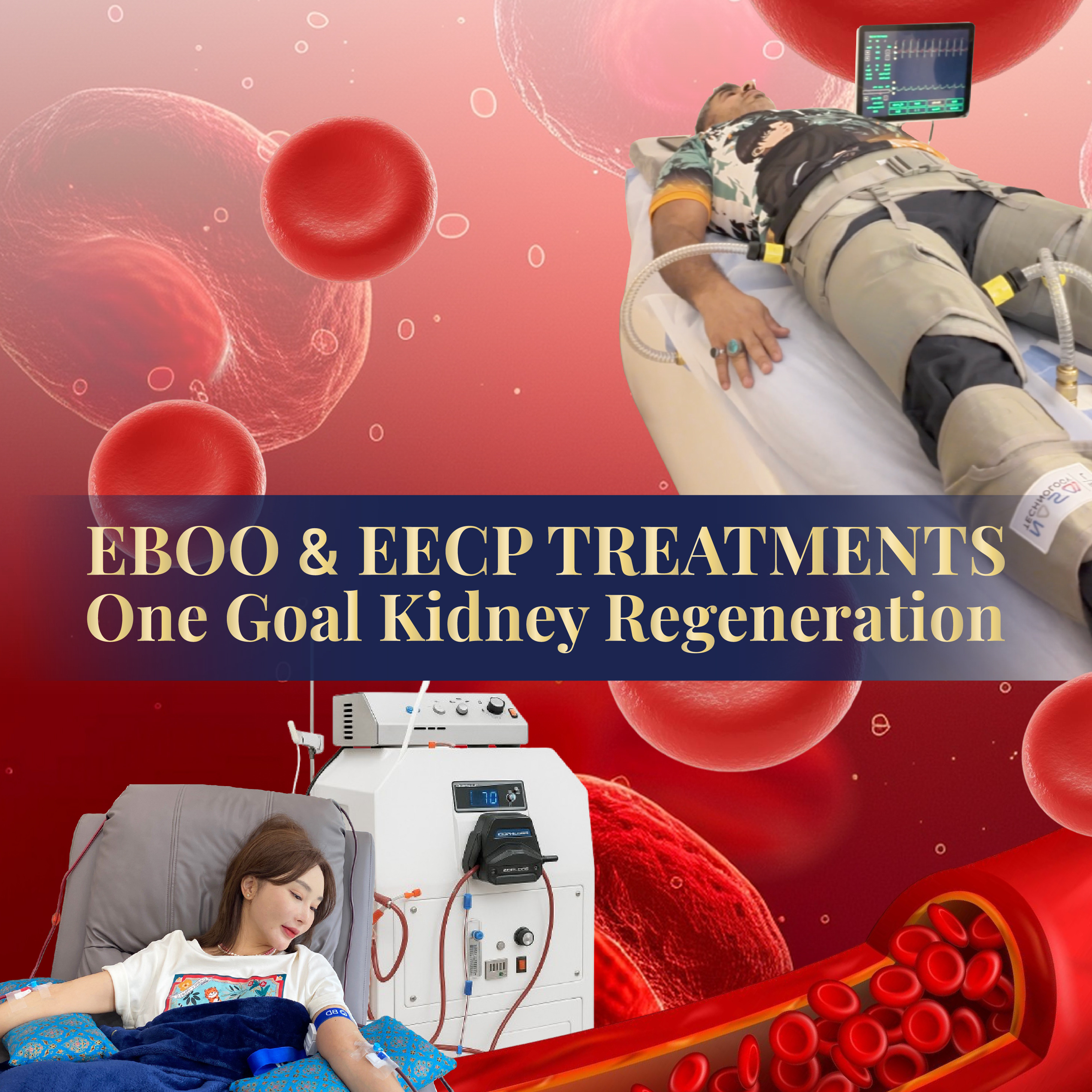 Kidney Vitality Restoration (EECP + EBOO)